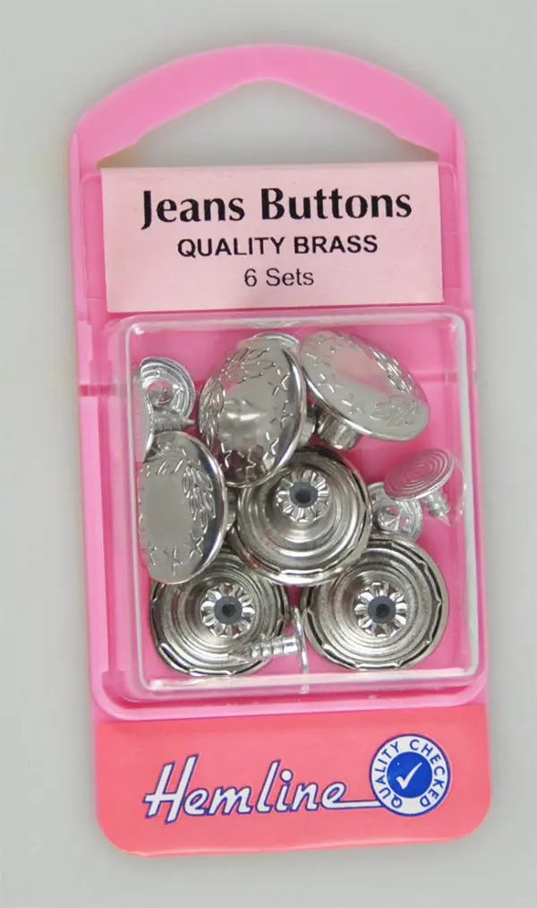 JEANS BUTTONS:5BX/PKT (466.N)