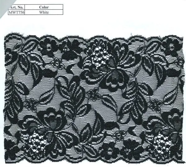 TULL EMB LACE:36Y:(5.5") (MWT756)