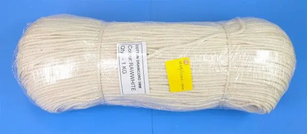 COTTON DRAW CORD (HOR/CORD-3MM)