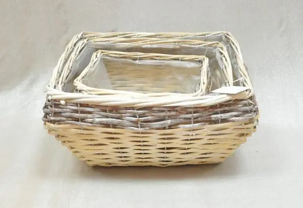 WILLOW BASKET:S/3 (T-2646)