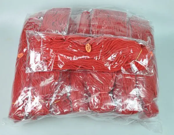 COTTON BRAIDED CORD (RED CORD-KGS)