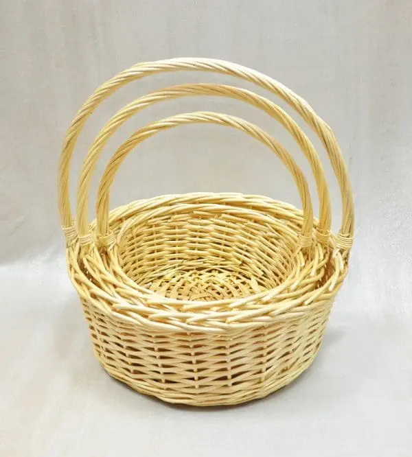 WILLOW BASKET:S/3 (T-0350)