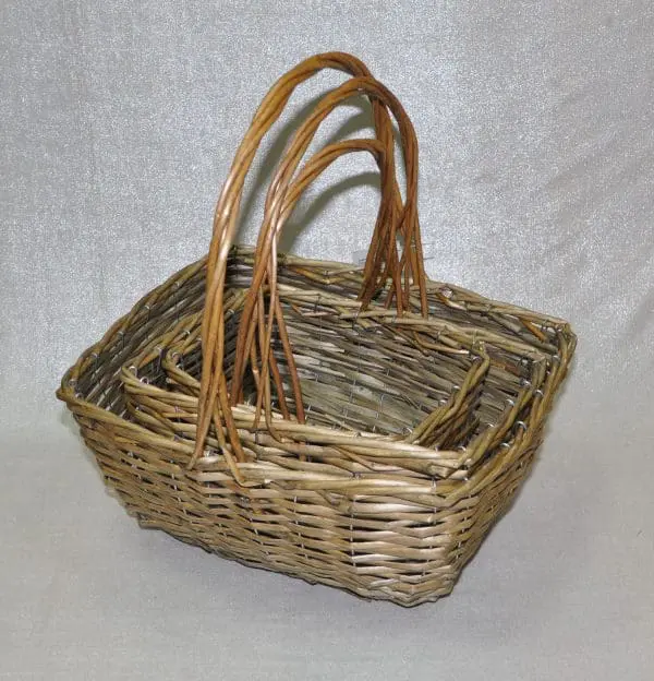 WILLOW BASKET:S/3 (T-0290)