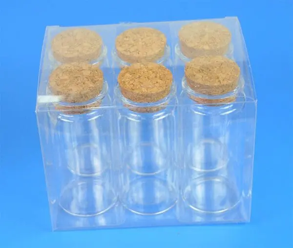 GLASS BOTTLE:6PC/PVC BOX (37/5)