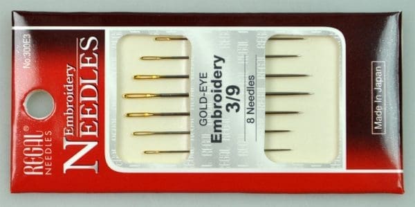 EMB.NEEDLES"REGAL":3/9 (300-E3)