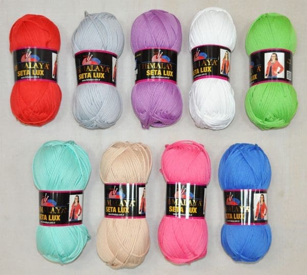 EXOLINE YARN:100GRx5BL(500GRM) (HIM/SETA LUX)