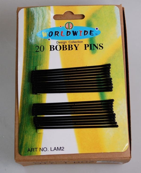 20 BOBBY PINS-STRAIGHT  (LAM2)