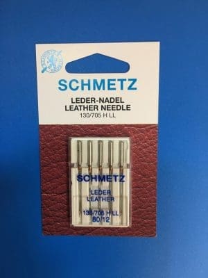 L.LEATHER NEEDLE:5PC/CRD (C/130/705HLL-80)