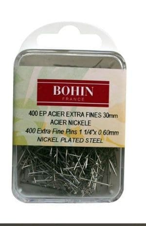 EXTRA FINE PINS,400PCS (BOHIN/84950)