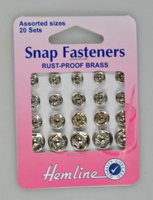 SNAP FASTNERS:5CRD/PKT (420.99)