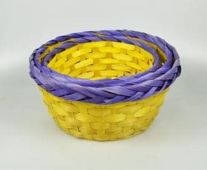 BAMBOO BASKET:S/3 (A265-21)