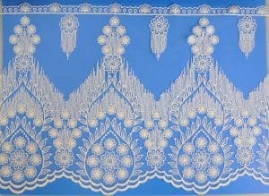WIDE TULL LACE~10MTR (20B0051A)