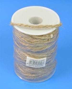 FLAX ROPE:2.5MM:50MTR (2.5MM)