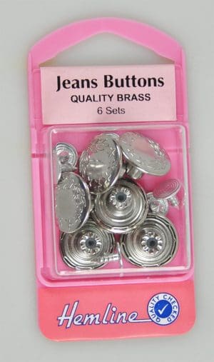 JEANS BUTTONS:5BX/PKT (466.N)