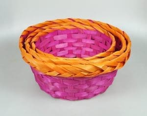 BAMBOO BASKET:S/3 (A265-20)