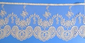 WIDE TULL LACE~10MTR (16B0097H)