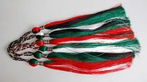 TUSSELS:6PC/PKT (9016/UAE FLAG)