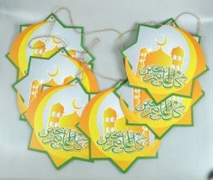 DECORATION W/STRINGS:6PC (A427/23)
