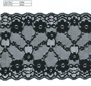 TULL EMB LACE:36Y (MWT753)