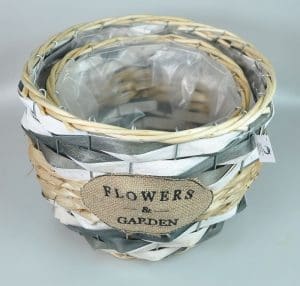 WILLOW BASKET:S/2 (ZX16A-1122)