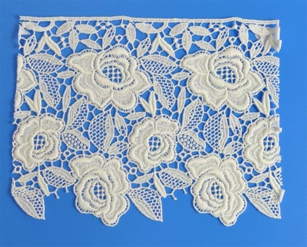 CHEM-CUT LACE W/TEXT.YARN:15Y (TX57-1097)