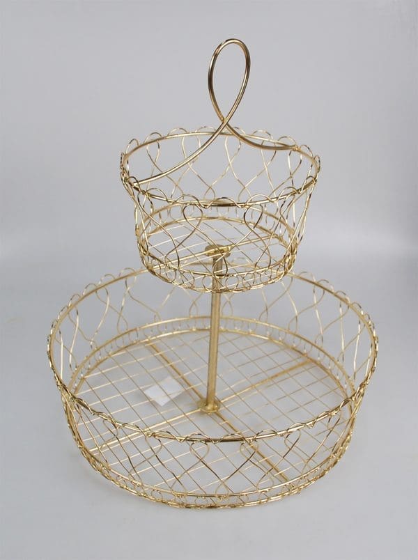 **TWO TIER BASKET (WB0001)