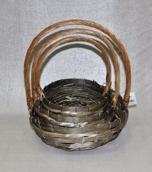 WILLOW BASKET:S/3 (T-0032)