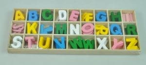 WOODEN NUMBERS:5PC/GRID (325/11)