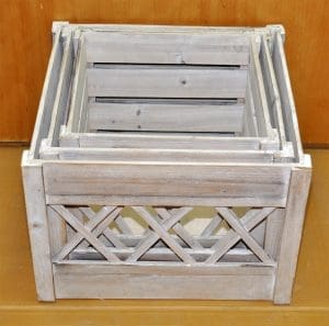 WOODEN BOX:S/3 (A18074)