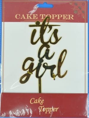 ACRY.CAKE TOPPER:12PC (TP074/6)