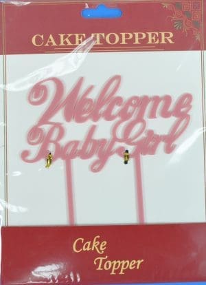 ACRY.CAKE TOPPER:12PC (TP074/8)