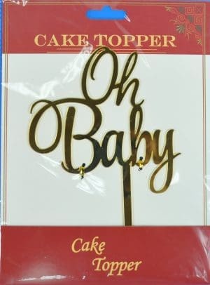 ACRY.CAKE TOPPER:12PC (TP074/7)