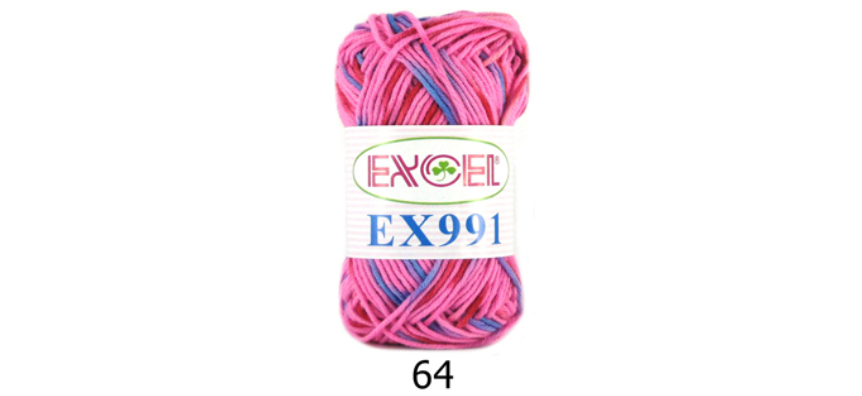 FY-EX991C (CROCHET YARN:400GRM(10BL)) - 64