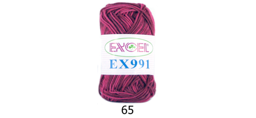 FY-EX991C (CROCHET YARN:400GRM(10BL)) - 65