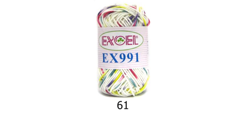 FY-EX991C (CROCHET YARN:400GRM(10BL)) - 61