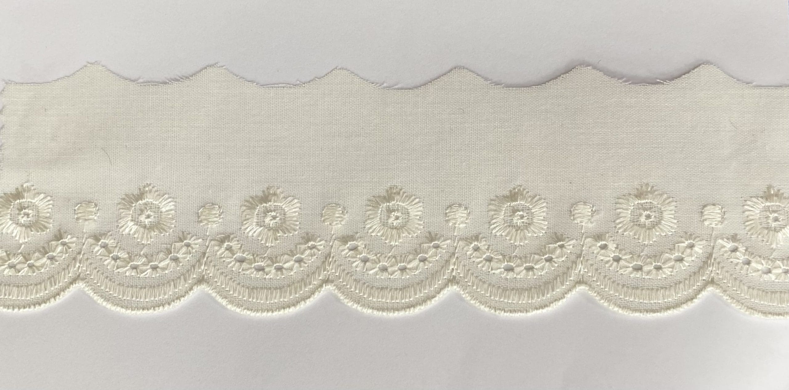 D-1471/15 (T/C CUTTING LACE) - COT2"OFFWHITE