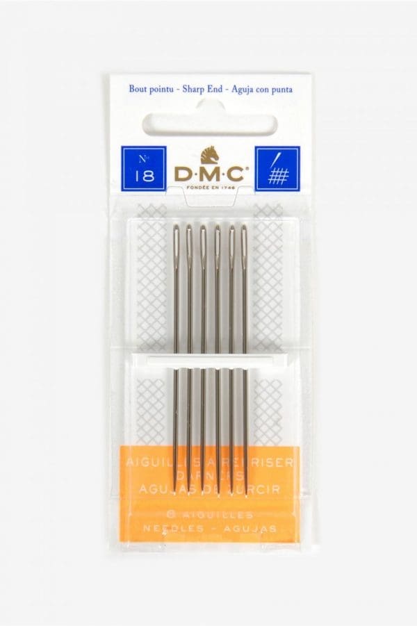 CRD/1769/3 (SEWING NEEDLES:6PC:SIZE#18)