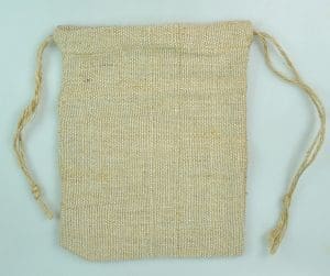 BAN/BAG-9X6.5 (MINI JUTE BAGS:10PC)