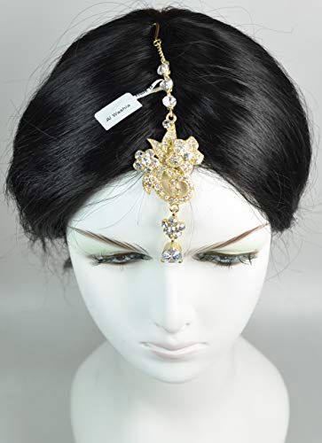 Fashion Hair Accessories. Made in Korea (HCA5460) Silver Plated/Crystal