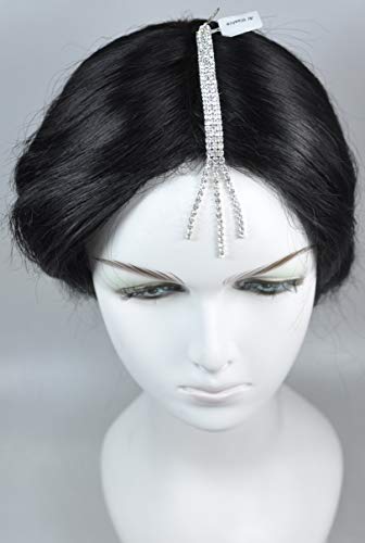 Fashion Hair Accessories. Made in Korea (HCA6429) Silver Plated/Crystal