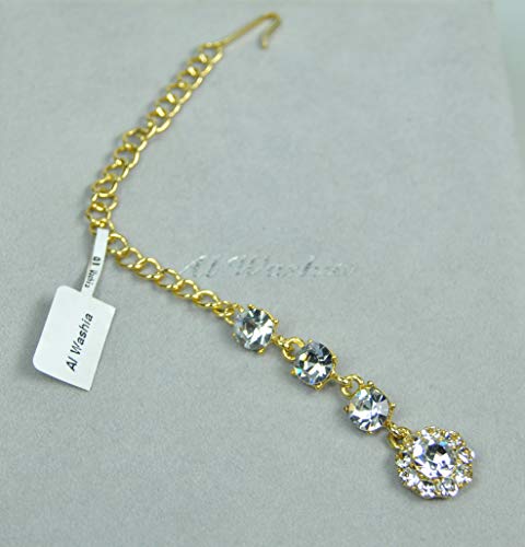 Fashion Hair Accessories. Made in Korea (HCA6659) Silver Plated/Crystal
