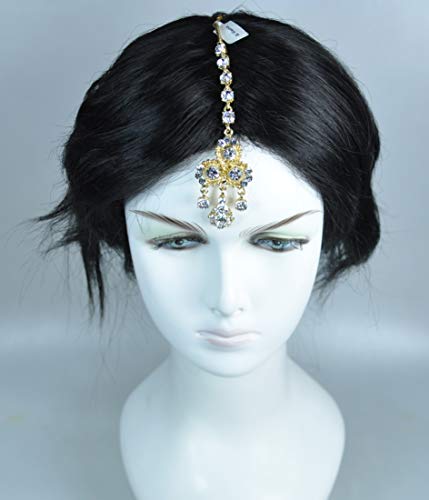 Fashion Hair Accessories. Made in Korea (HCA6663) Silver Plated/Crystal