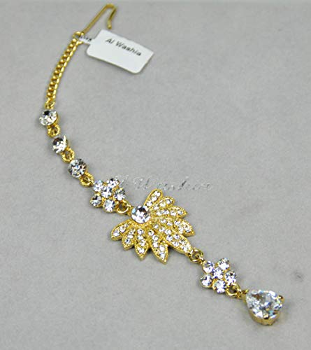 Fashion Hair Accessories. Made in Korea (HCA6676) Silver Plated/Crystal