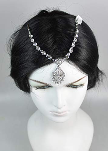Fashion Hair Accessories. Made in Korea (HCA6689) Silver Plated/Crystal