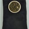 Lebanon Bag with Gold Plated Name (ALIYA) with Cubic zircon/Mini Sling bag/Mobile Holder (BGM13) Black