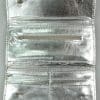 Lebanon Bag with gold Plated Name (DUBAI) with Cubic zircon/Synthetic Bag (BG1306) Silver