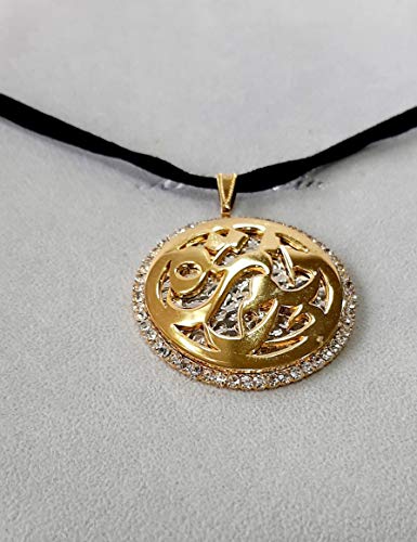Lebanon Design Necklace Gold Plated with Arabic Name (NY028) Gold