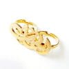 Lebanon Design Ring Gold Plated with Name (EMAAN) (F3753)