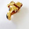 Lebanon Design Ring with Gold Plated with Cubic Zircon Stone (F4109)
