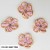 RIBBON FLOWER:20PC/PKT (1-440) - BABY PINK